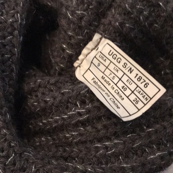 UGG Sweater boots sz 9 - Picture 5 of 6